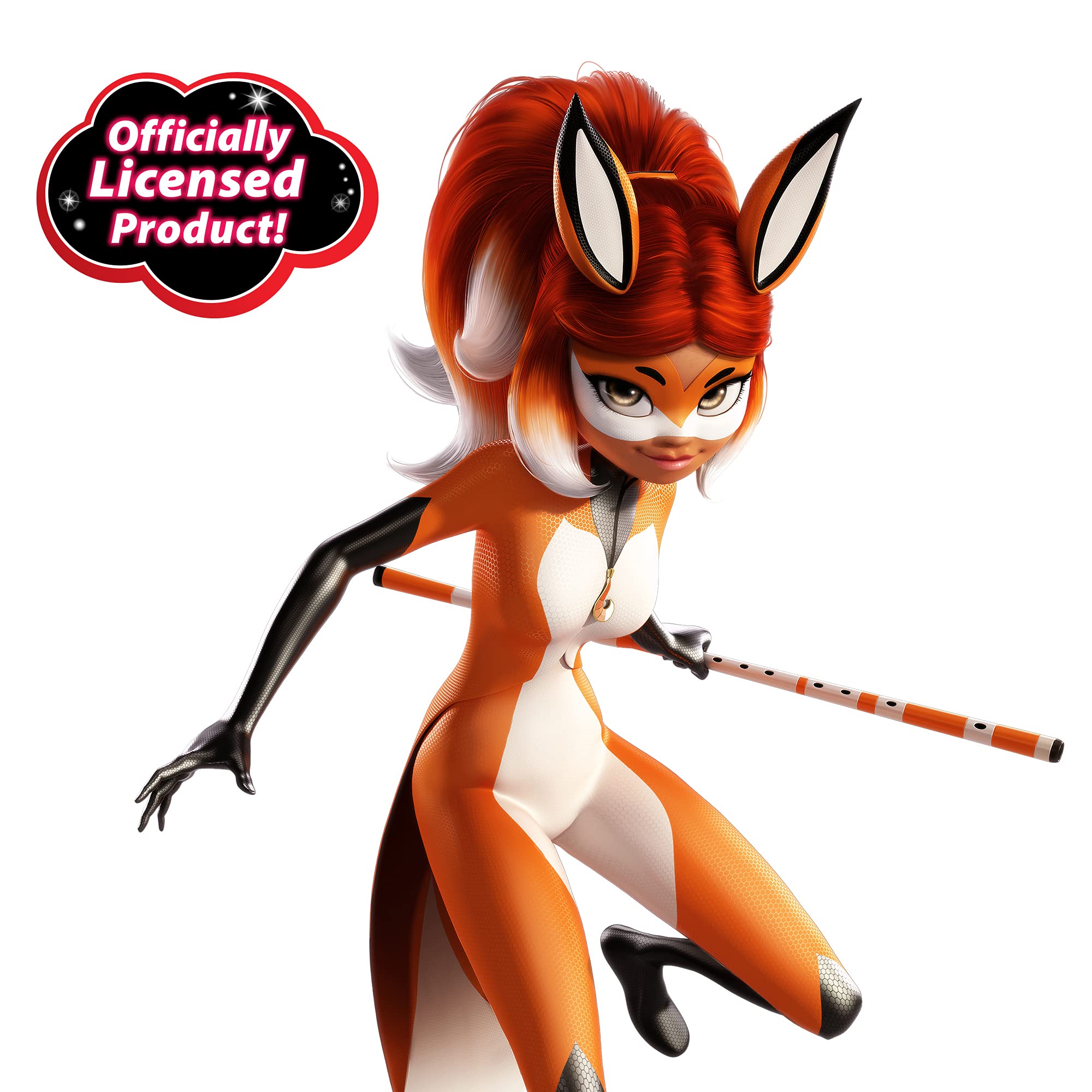 **Miraculous Ladybug Rena Rouge Dress Up Costume Set for Kids - Playmates Toys Official | Halloween, Cosplay & Pretend Play**