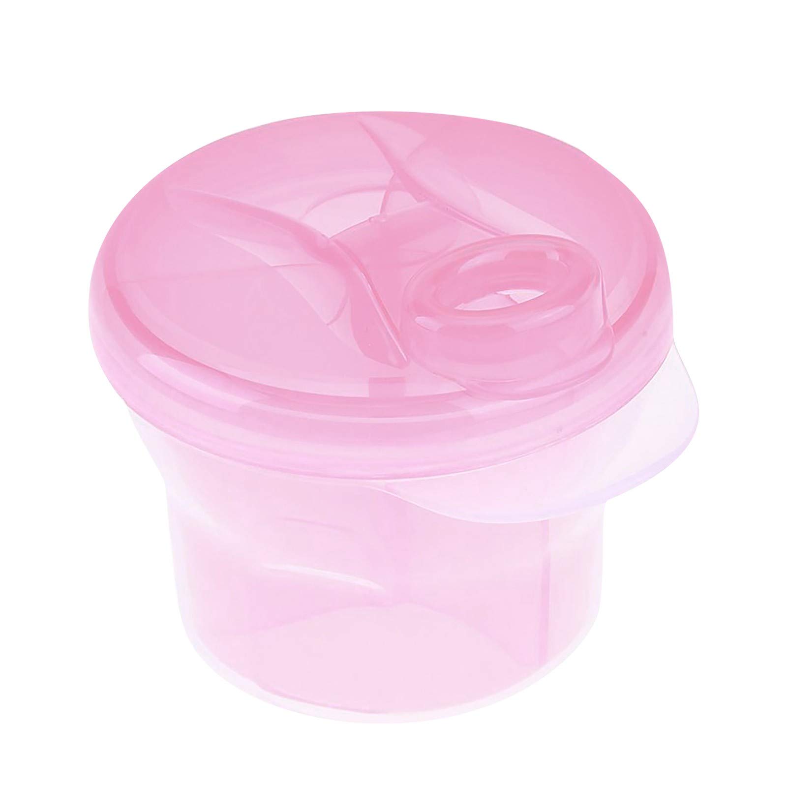 Portable 3-Layer Food Storage Container - Space Saving Organizer for Kitchen, Pantry & Under Bed Storage | Perfect for Camping, Travel & Home Organization