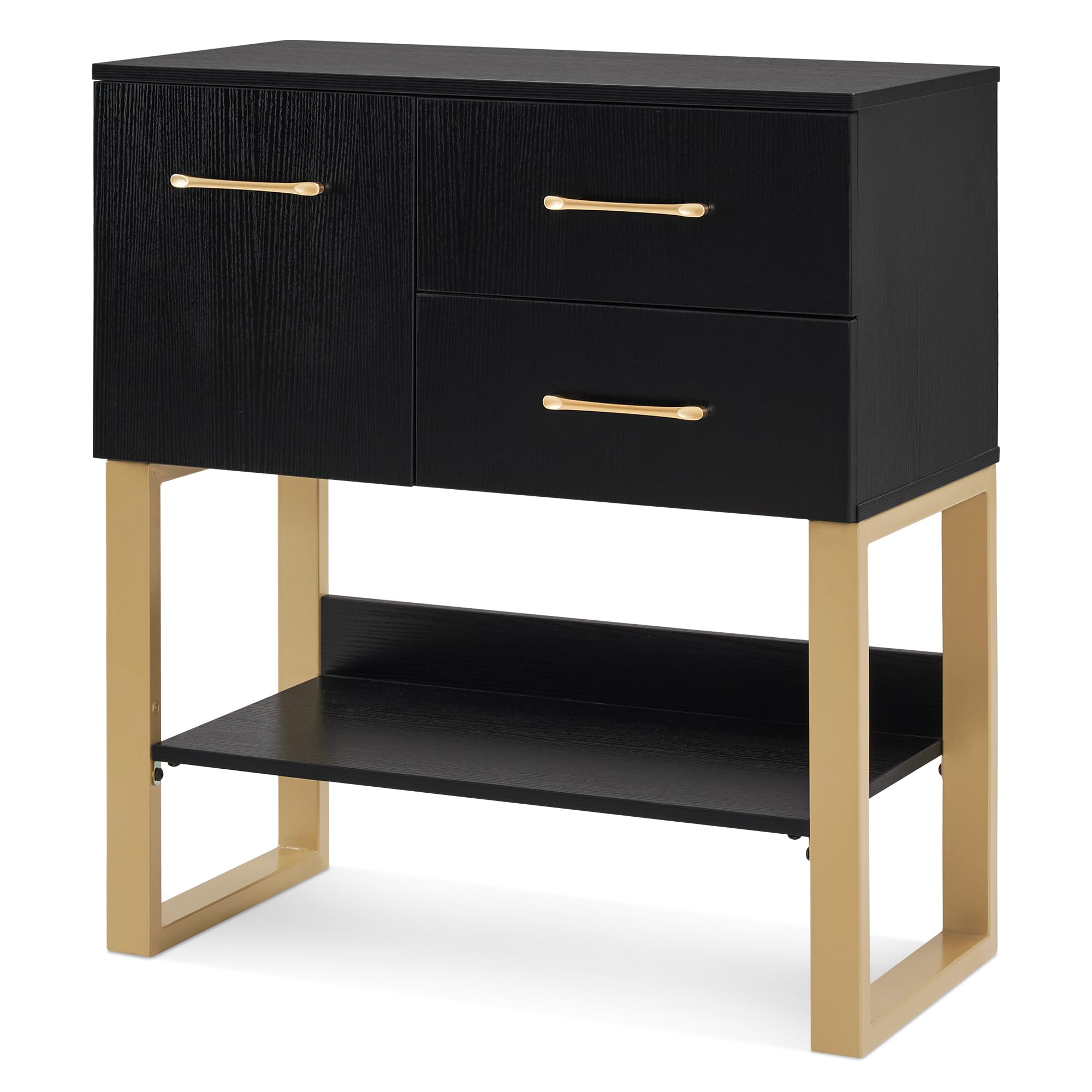 Professional Barber Station Wall Mount Storage Cabinet - Black Salon Equipment for Hair Stylists with Drawers & Shelves | Perfect for Home & Commercial Barber Shops, Spas, Beauty Salons & Bathroom Organization