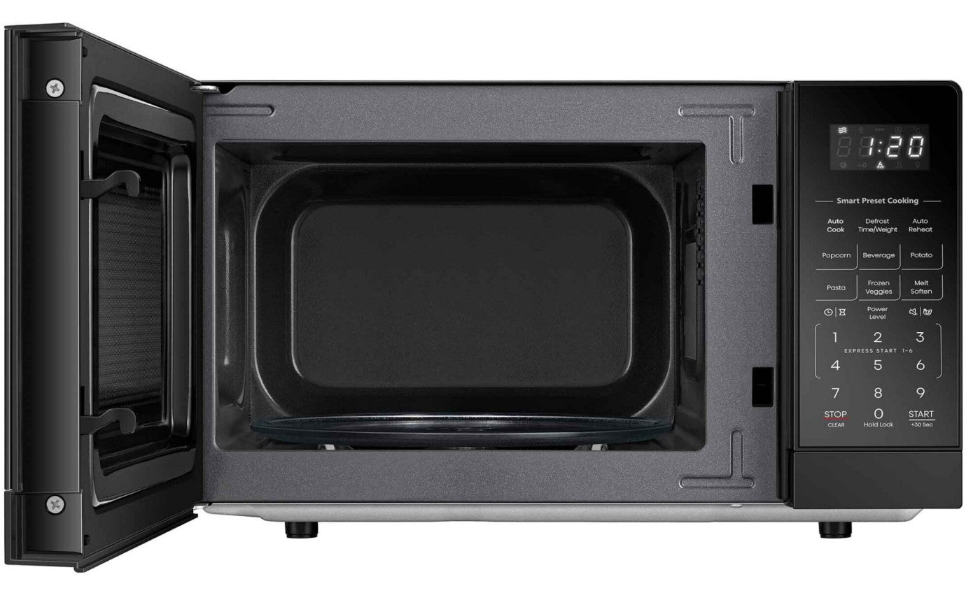 Hisense 20L 800W Compact Microwave Oven - Black (HMAS2008BP) for Small Kitchen, Dorm Room & Office | Fast Cooking & Reheating