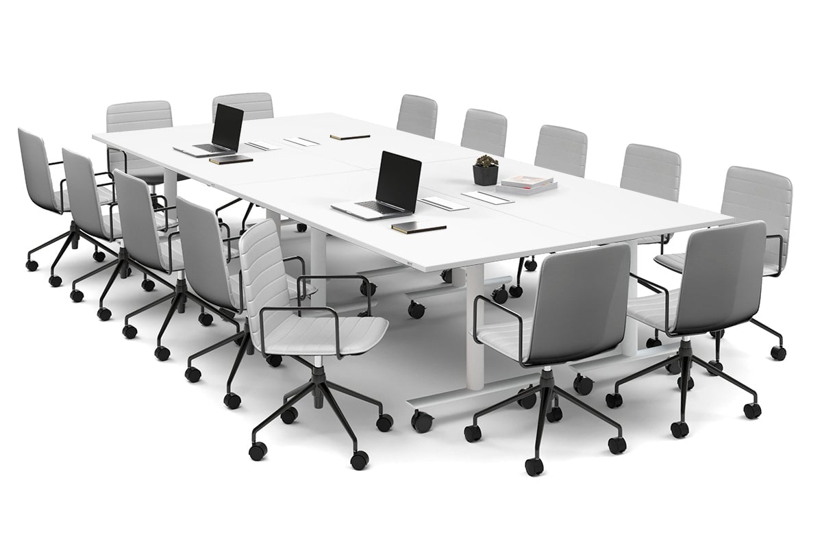 Solana Multi 4 Person Flip Top Folding Table 60