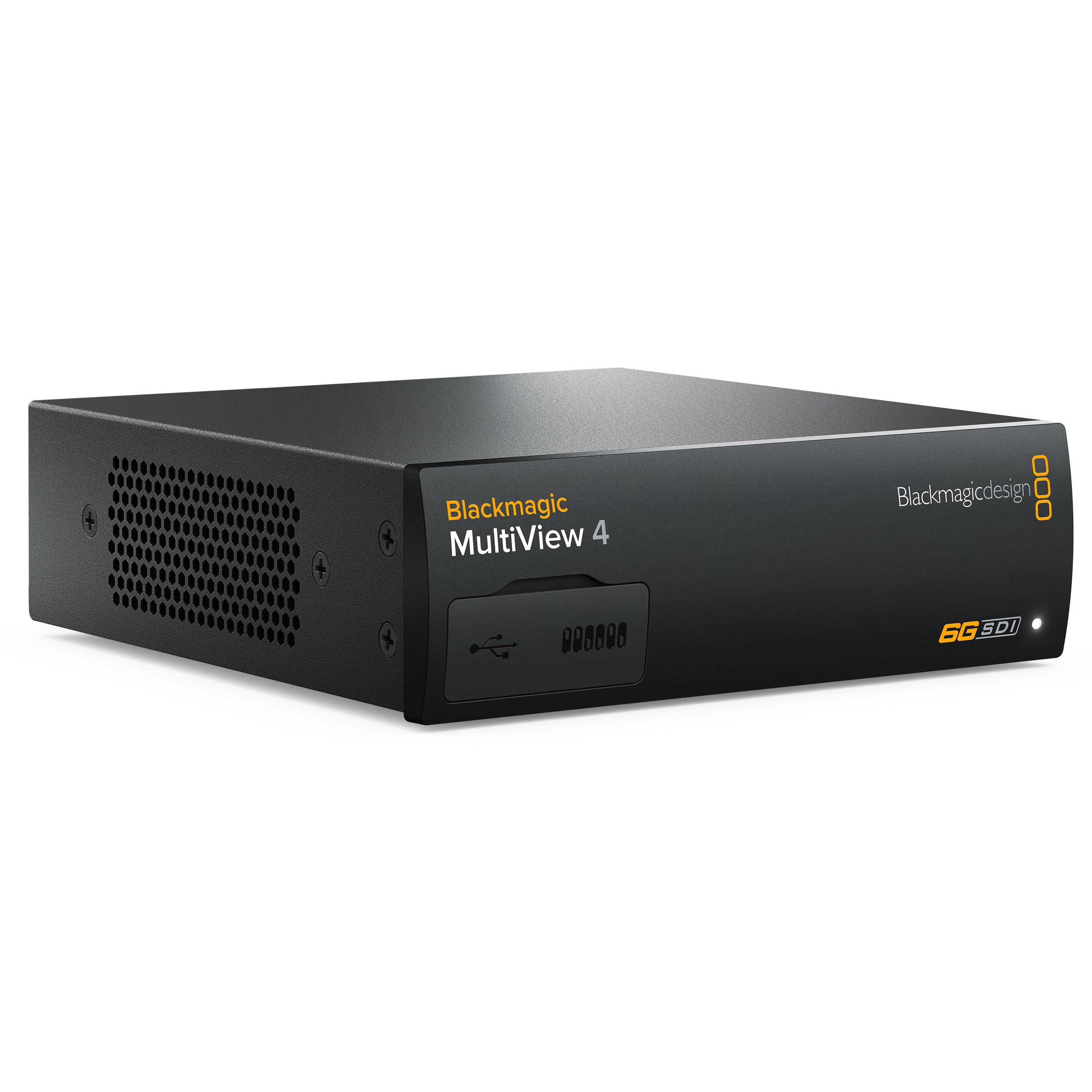Blackmagic Design MultiView 4 - Professional 4K Multi-Viewer for Live Production & Broadcast Studios | Perfect for Video Switching, Monitoring, and Streaming Setups
