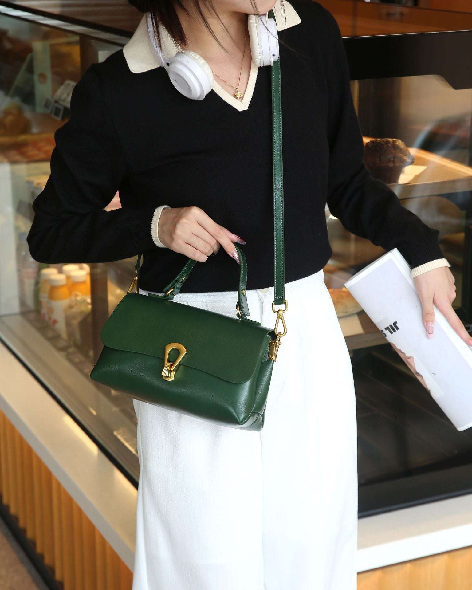 Luxury Genuine Leather Handbag for Women - Stylish & Durable Designer Tote, Perfect for Work, Travel & Everyday Use