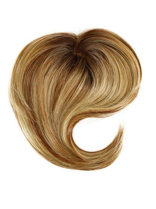 easiFringe | Remy Human Hair Clip-In Bangs (Mono Base) - Natural Looking Fringe for Instant Hairstyle Upgrade | Perfect for Parties, Weddings & Everyday Wear