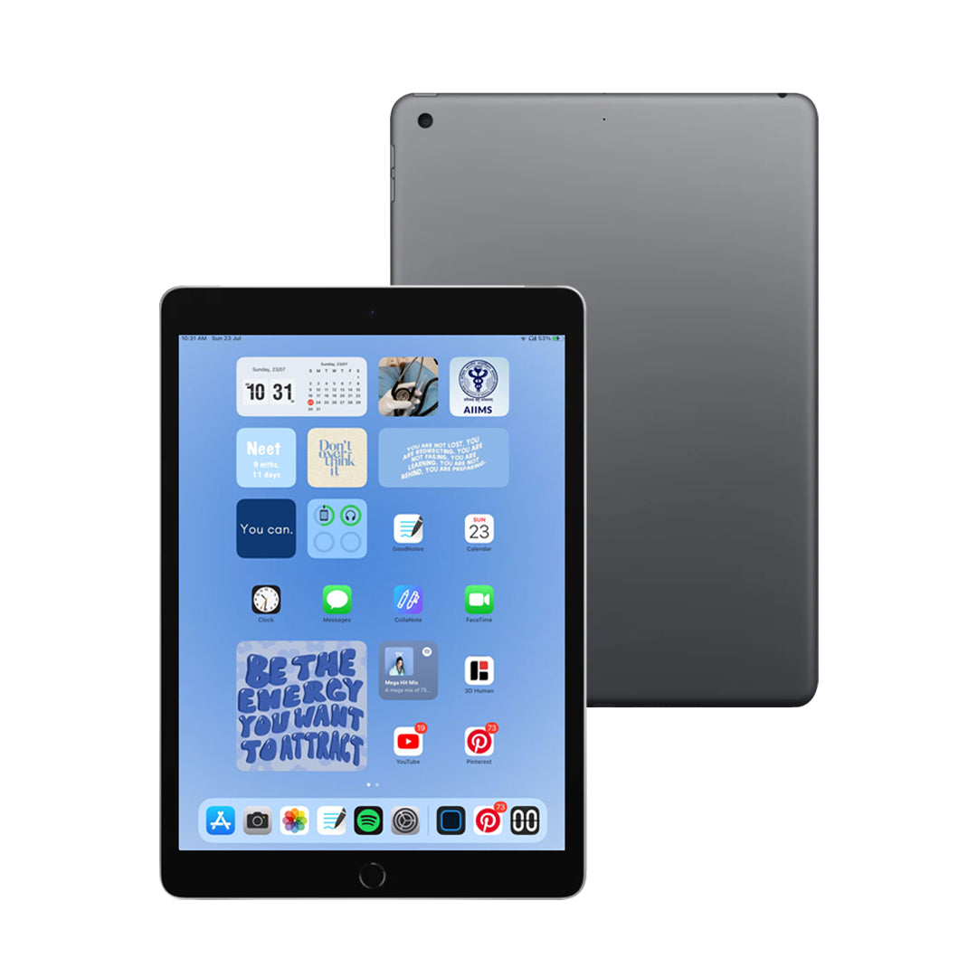 Apple iPad 9th Generation 10.2-inch Wi-Fi Tablet (Latest Model) - Perfect for Work, Study & Entertainment at Home or On The Go