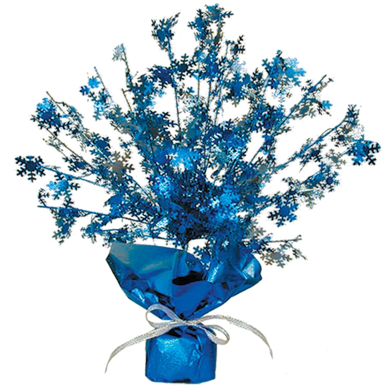 12 Pack Beistle Christmas Snowflake Centerpieces - Elegant Holiday Table Decor for Parties, Weddings & Winter Celebrations