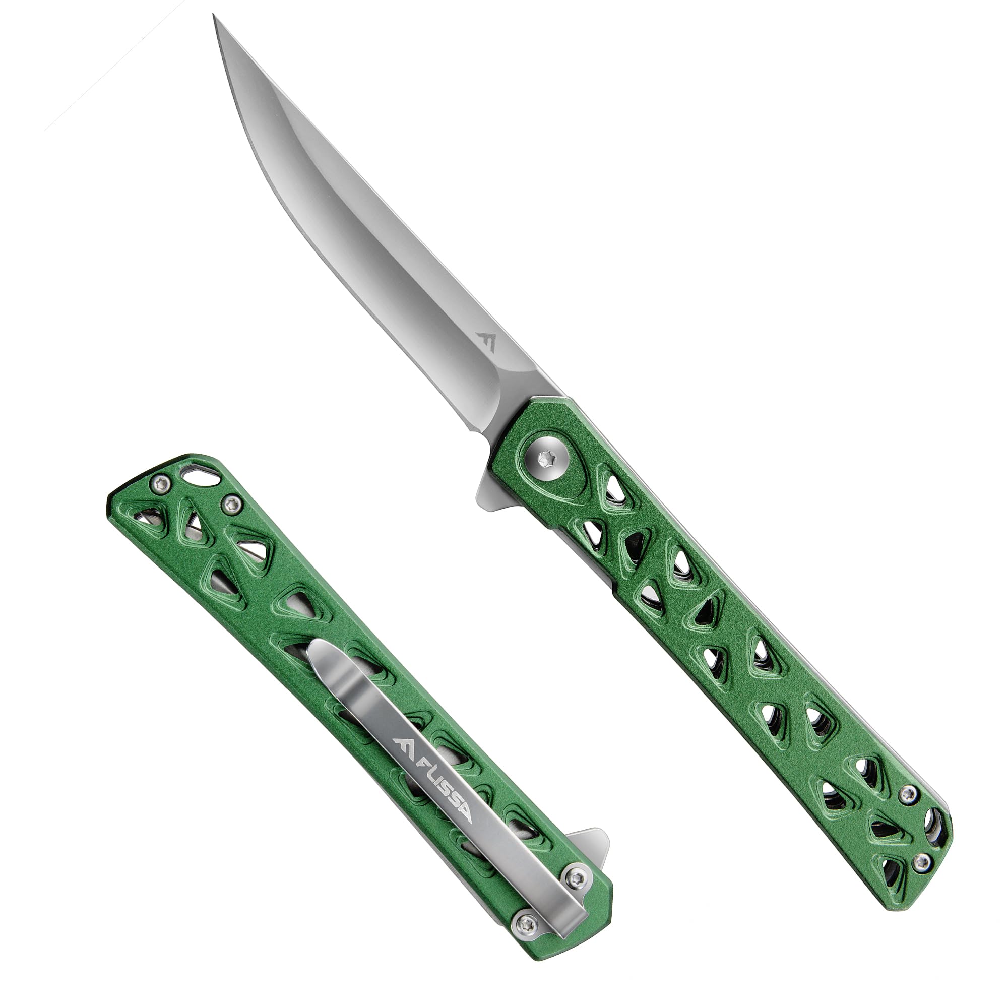 FLISSA Folding Pocket Knife 4.5