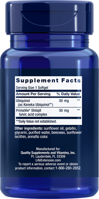Premium Ubiquinol CoQ10 50mg Supplement - Supports Heart Health & Energy - Best for Active Adults & Cardiovascular Wellness