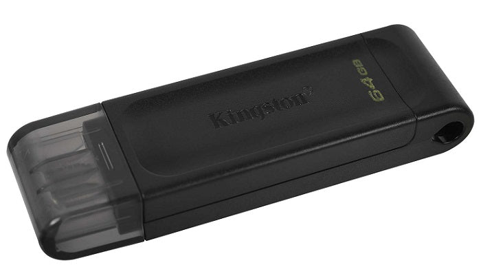 Kingston DataTraveler 70 USB-C Flash Drive 128GB/256GB/512GB - High-Speed USB 3.2 Gen 1 for Laptops, Chromebooks, Tablets & Phones - Perfect for Work, School & Media Storage