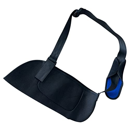 Ciieeo Adjustable Arm Sling Shoulder Immobilizer - Medical Brace for Torn Rotator Cuff, Broken Bones, Elbow & Wrist Injuries - Black XS for Kids - Perfect for Sports Injuries & Post-Surgery Recovery
