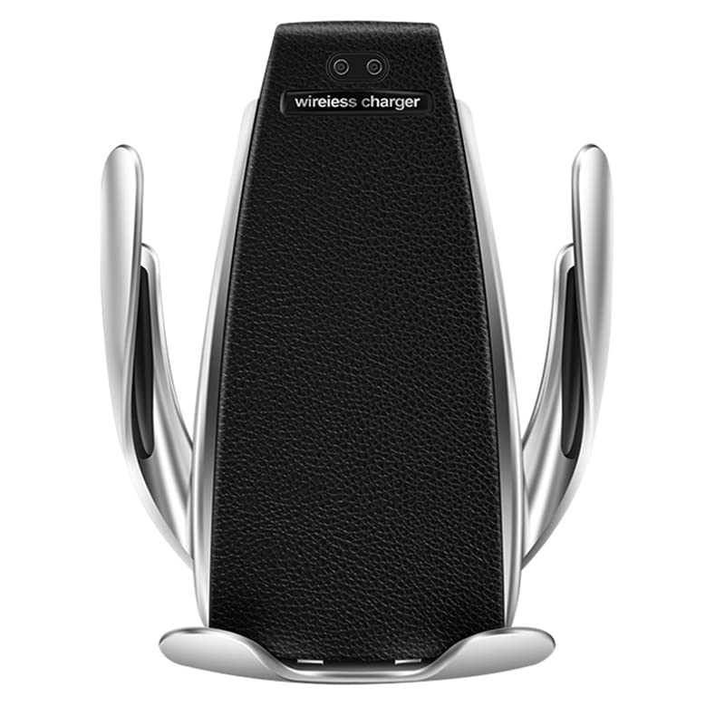 Wireless Car Phone Mount with Qi Charger - 10W Fast Charging, Smart Sensor, Air Vent Holder - Auto Clamping for iPhone & Samsung - Simply Charge - Perfect for Commuting, Road Trips & Hands-Free Driving