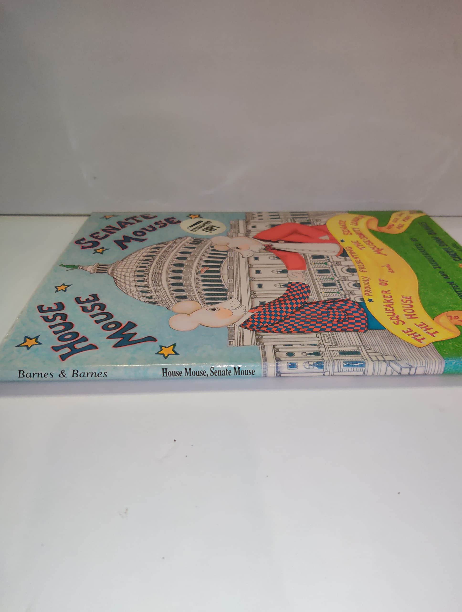 House Mouse vs Senate Mouse - Fun Political Cartoon Book for Kids & Adults | Perfect for Gifts, Education & Political Humor