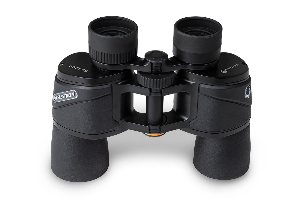 Ultima 10x42mm Porro Prism Binoculars for Bird Watching, Hunting & Outdoor Adventures - High Powered Waterproof Binoculars with Clear Optics & Comfortable Grip