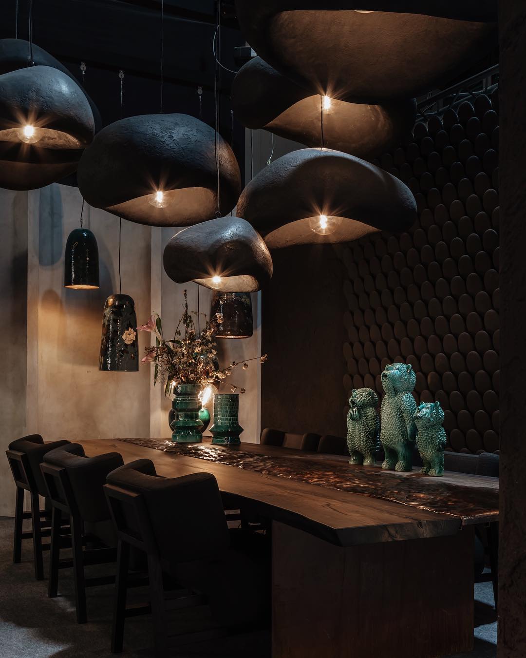 Cloud Pendant Light - Modern B-Shaped Hanging Lamp for Kitchen Island, Dining Room, or Bedroom Lighting