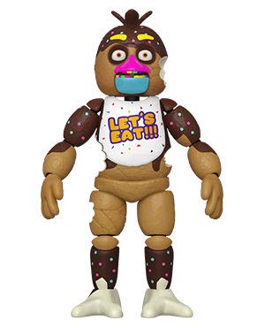 Funko Five Nights at Freddy's (FNAF) Chocolate Action Figure Set - Bonnie, Chica & Freddy Collectible Toys | Perfect for Horror Game Fans, Birthday Gifts & Display Collection