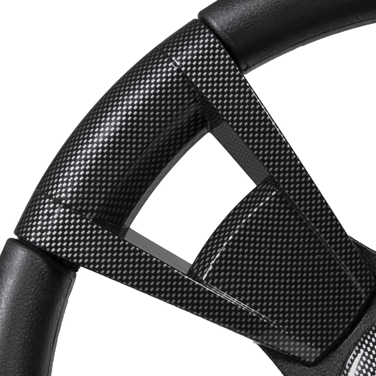 Gussi Italia Model 13 Carbon Fiber Golf Cart Steering Wheel - Compatible with Yamaha G16 to Drive2 Golf Carts | Premium Replacement Part for Enhanced Control & Comfort | Perfect for Golf Courses, Resorts & Private Communities