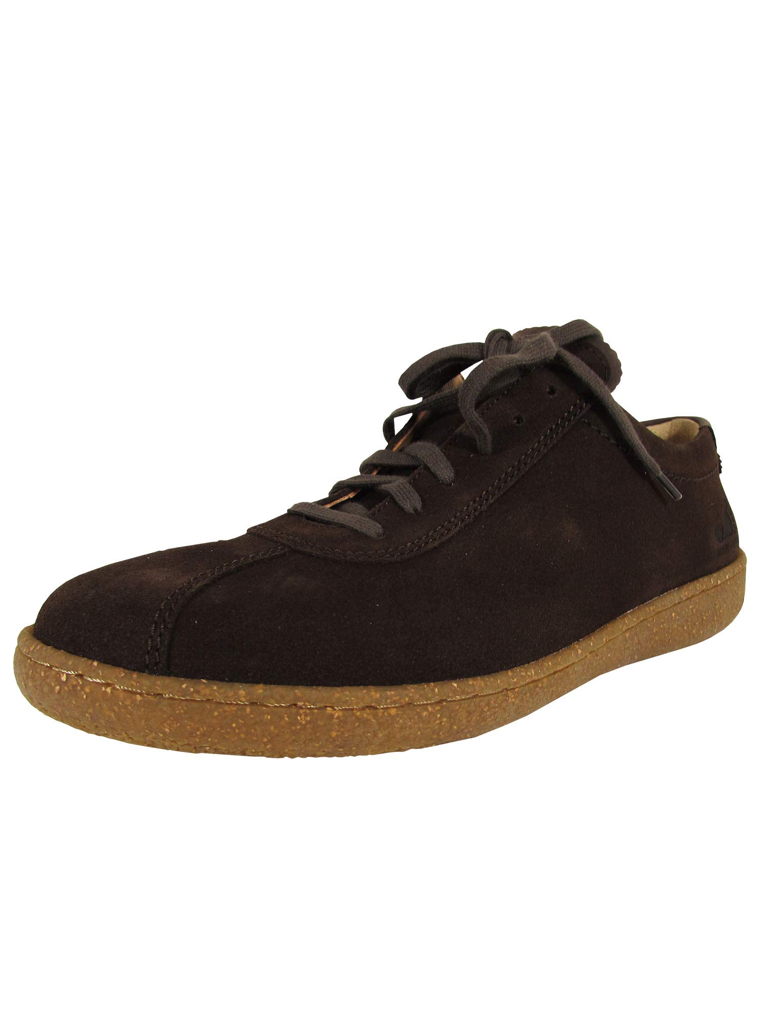 Nature is Future Men's Lenni Oxford Shoes - Dark Brown Leather Casual Dress Shoes, Size US 9.5 | Comfortable & Stylish for Office, Wedding & Business Events