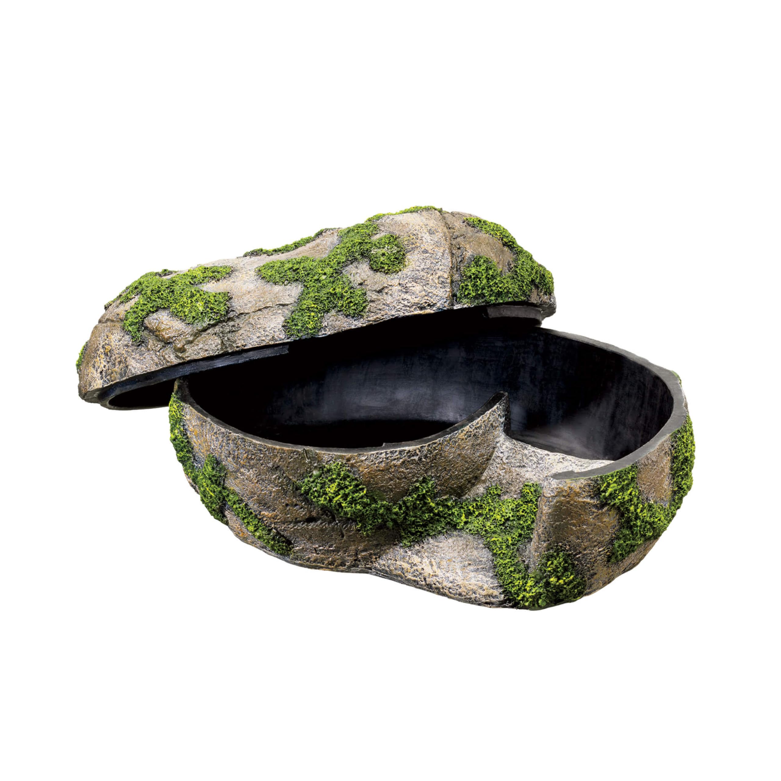 Zilla Pet Terrarium Rock Lair Hideout for Reptiles - Large Size Cave Shelter for Lizards, Snakes & Geckos - Perfect for Desert & Jungle Habitat Decor