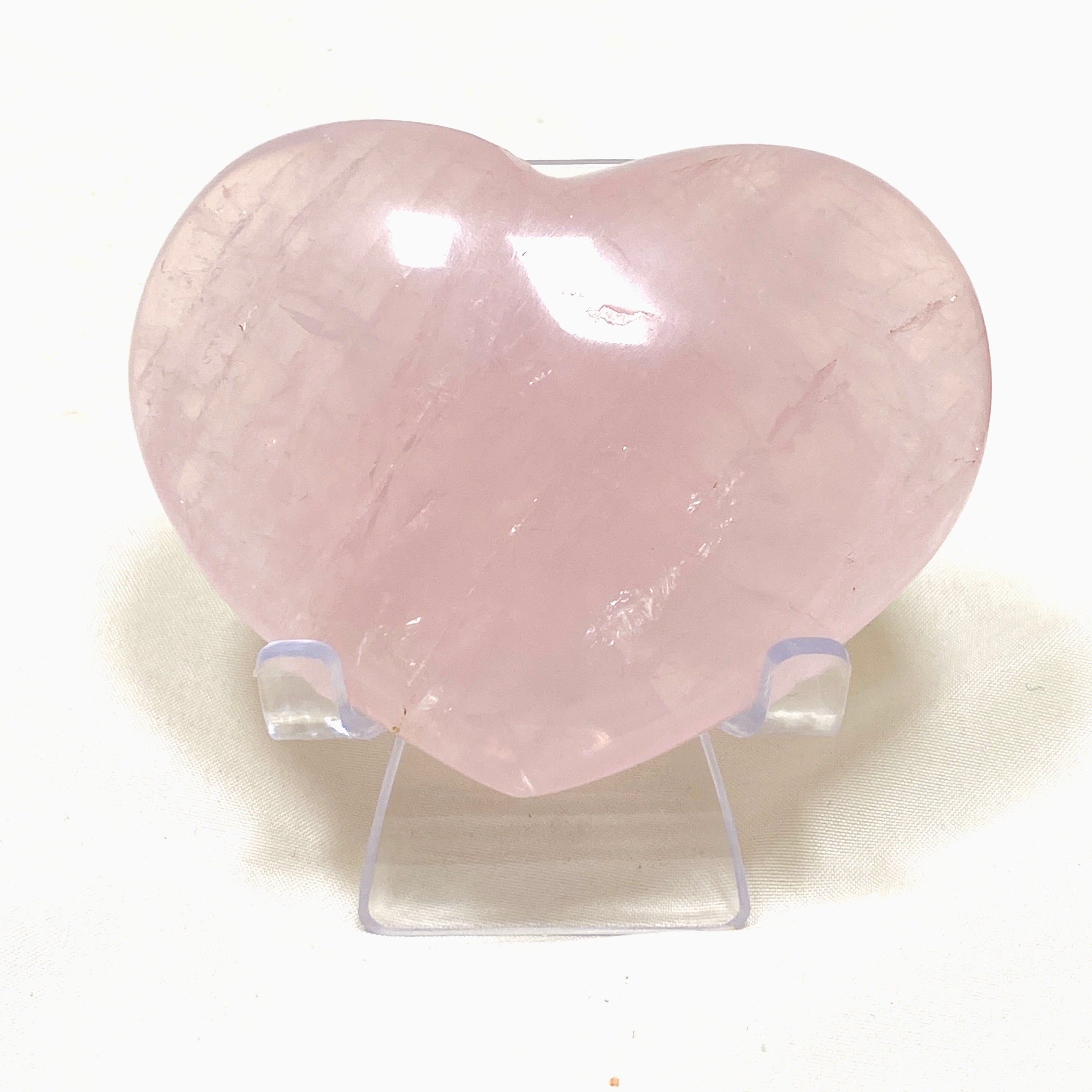 Rose Quartz Heart Necklace - Natural Gemstone Jewelry for Love & Healing | Perfect Gift for Valentine's Day, Anniversary & Self-Care