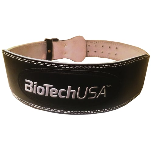 BioTechUSA Power Belt Austin 1 - Weightlifting & Gym Accessories for Men & Women, Medium Size, Black - Perfect for Strength Training, CrossFit & Powerlifting Workouts