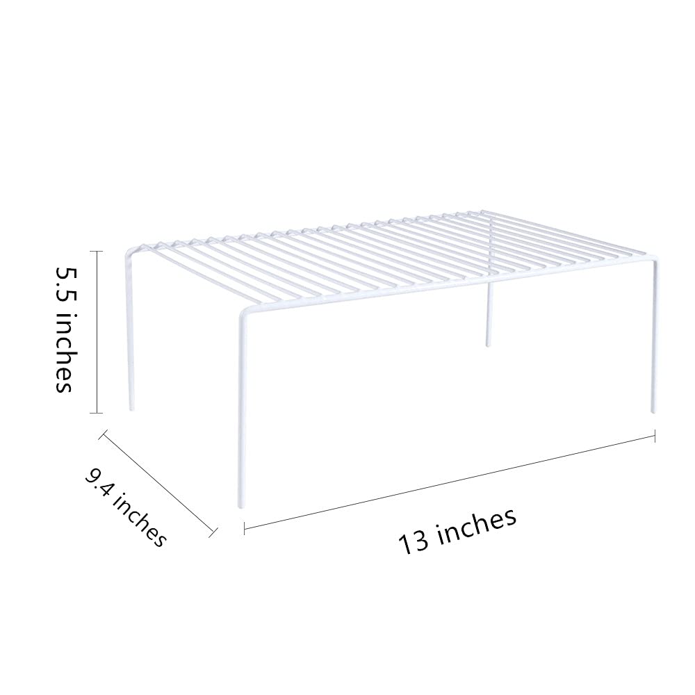ARCCI 4-Pack Medium Kitchen Cabinet Shelf Organizer (13
