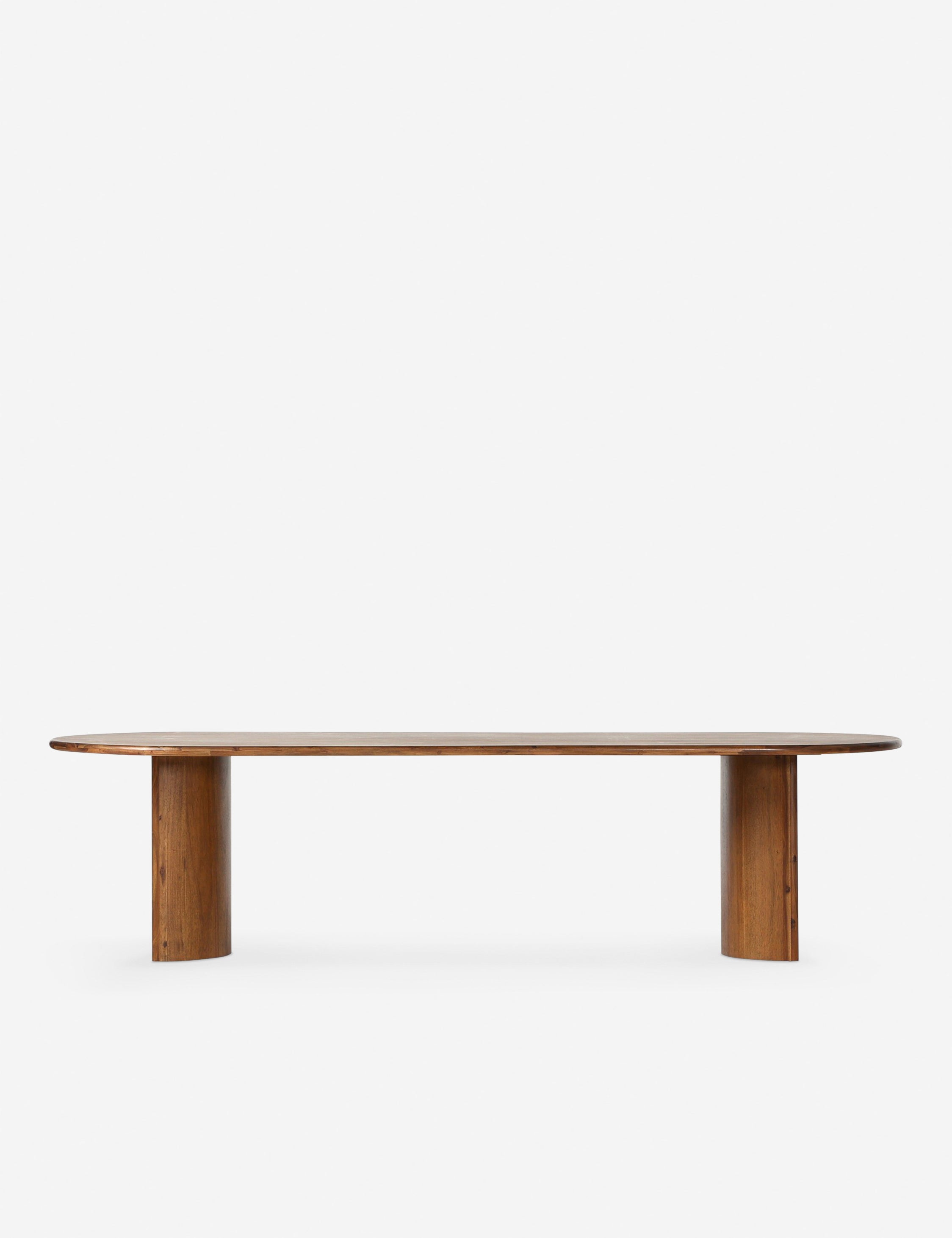 Gilda Oval Dining Table - Modern Wooden Kitchen Table for 6 - Perfect for Family Dinners & Entertaining Guests