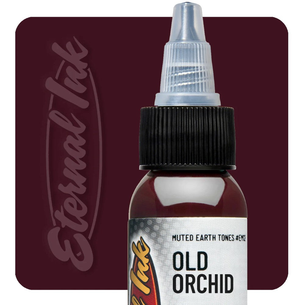 Eternal Ink Muted Earth Tones - Old Orchid Waterproof Calligraphy Ink for Brush Pen Art, Journaling & DIY Crafts