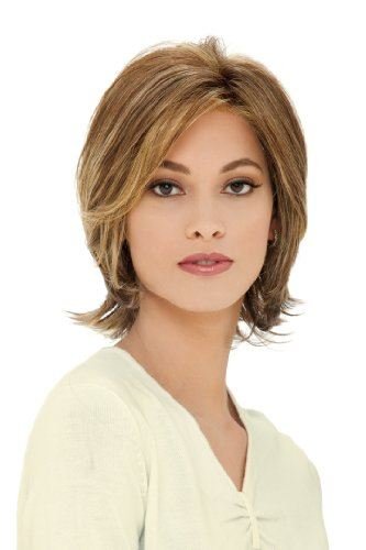 Estetica Design MONIKA Soft Layered Bob Wig for Women - Natural Look with CARMKISSM Color | Perfect for Daily Wear, Cosplay & Special Occasions