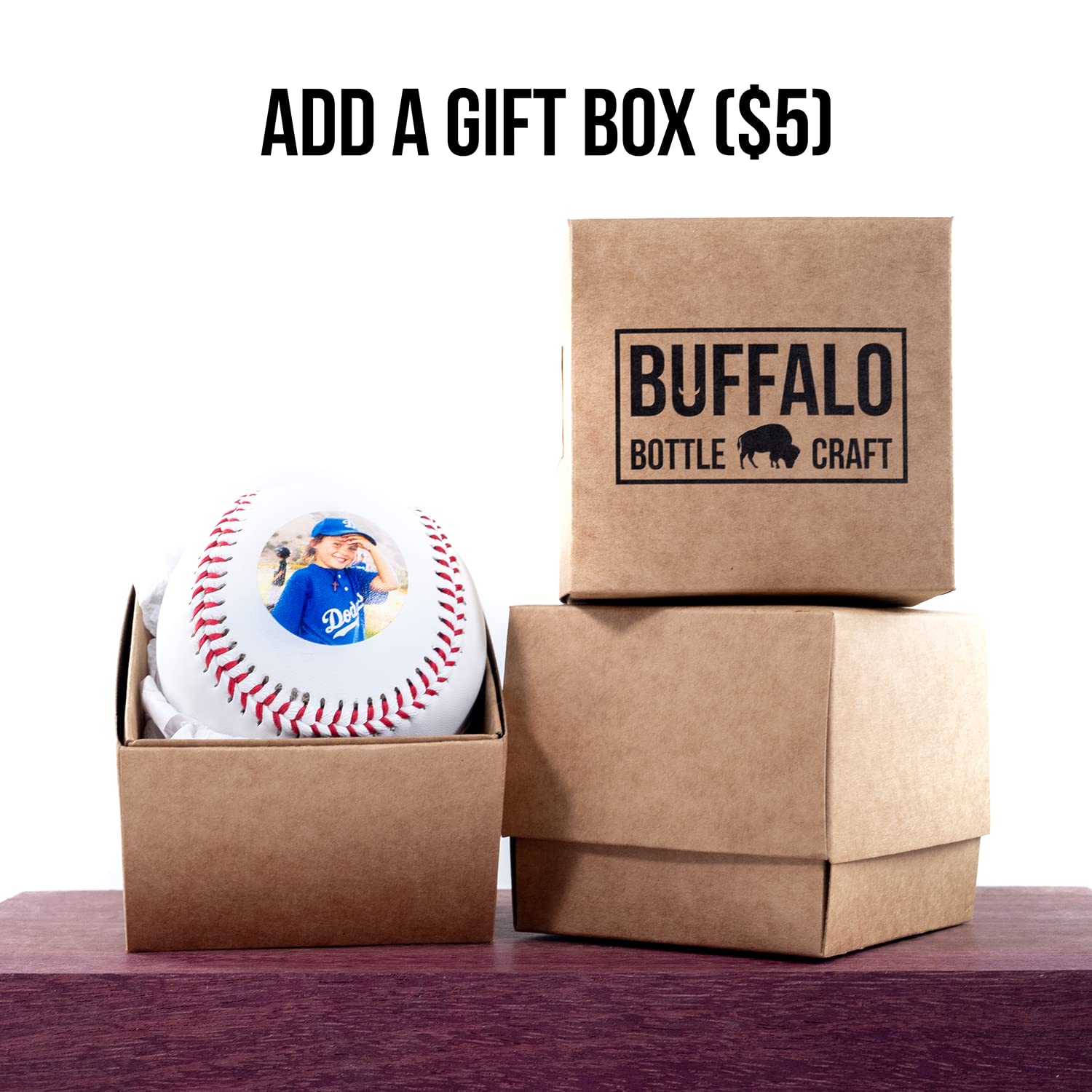 Custom Personalized Baseball Gift for Dad - Best Dad Ever Printed Official Size Practice Baseball - Real Leather with Thanks Dad Design - Perfect for Father's Day, Birthday & Sports Enthusiasts