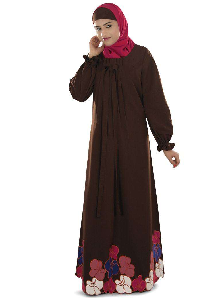 Lujaina Elegant Abaya for Women - Occasional & Casual Islamic Dress - Perfect for Prayer, Mosque, and Everyday Wear
