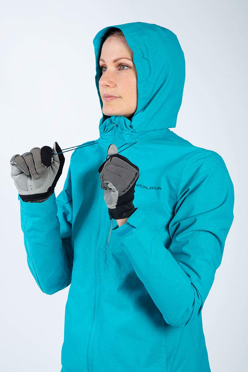 Endura Women's Hummvee Mountain Cycling Jacket - Waterproof Windproof Bike Jacket for Outdoor Riding & Commuting - Perfect for Mountain Biking, Road Cycling & All-Weather Adventures