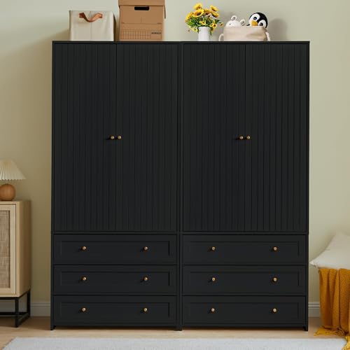 2 Pcs Black