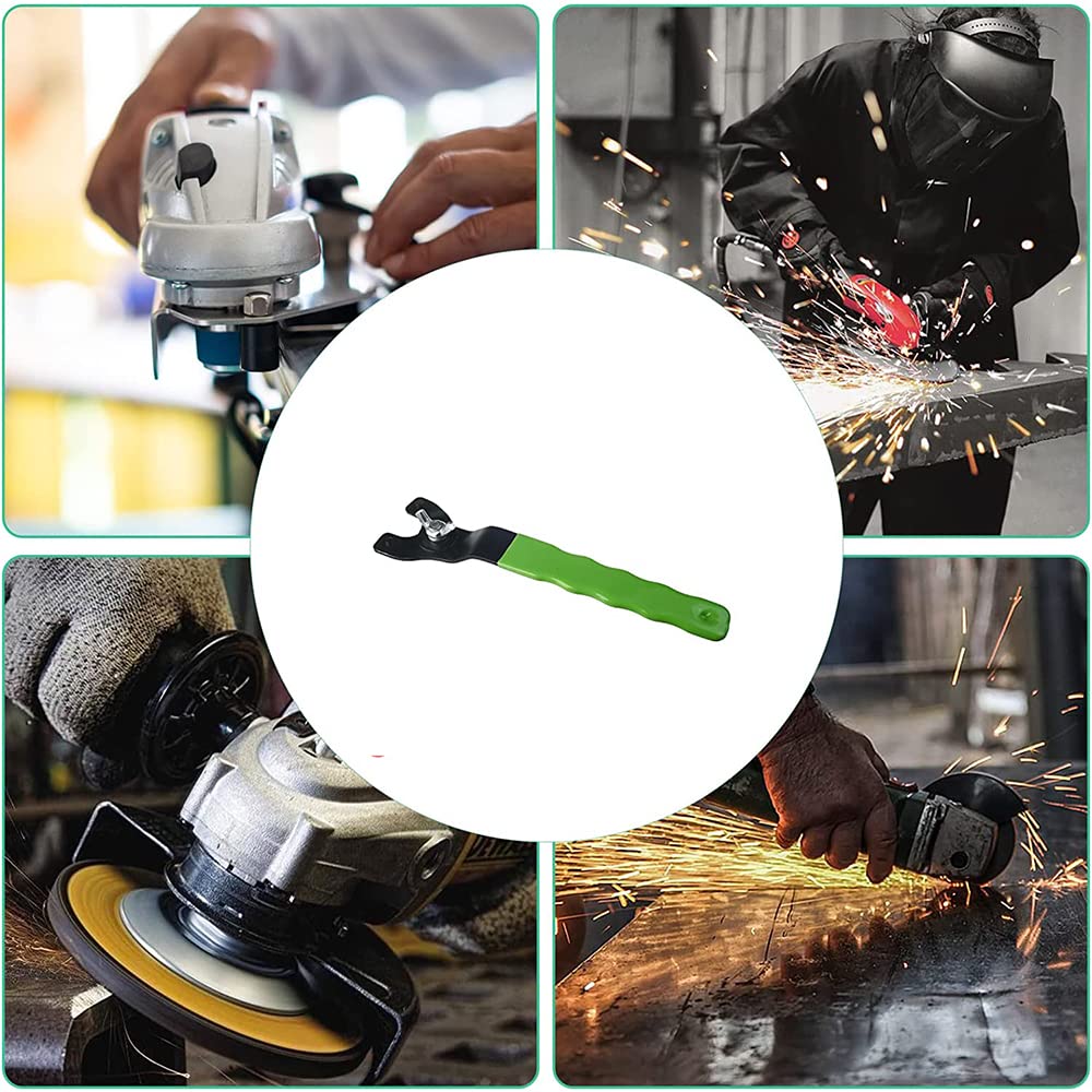 Adjustable Angle Grinder Wrench 12-47mm - Universal Grinder Lock Nut Spanner Tool for Dewalt, Milwaukee & Bosch - Perfect for Metal Cutting, Polishing & DIY Projects (1-Piece)