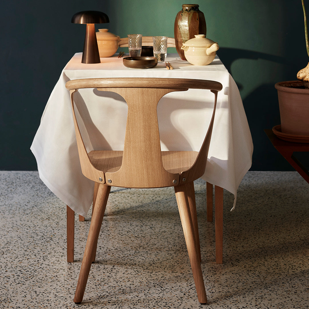 SK1 Modern Dining Chair - Mid-Century Style Wooden Chair for Kitchen, Dining Room & Office - Comfortable & Sturdy Design for Home & Restaurant Use