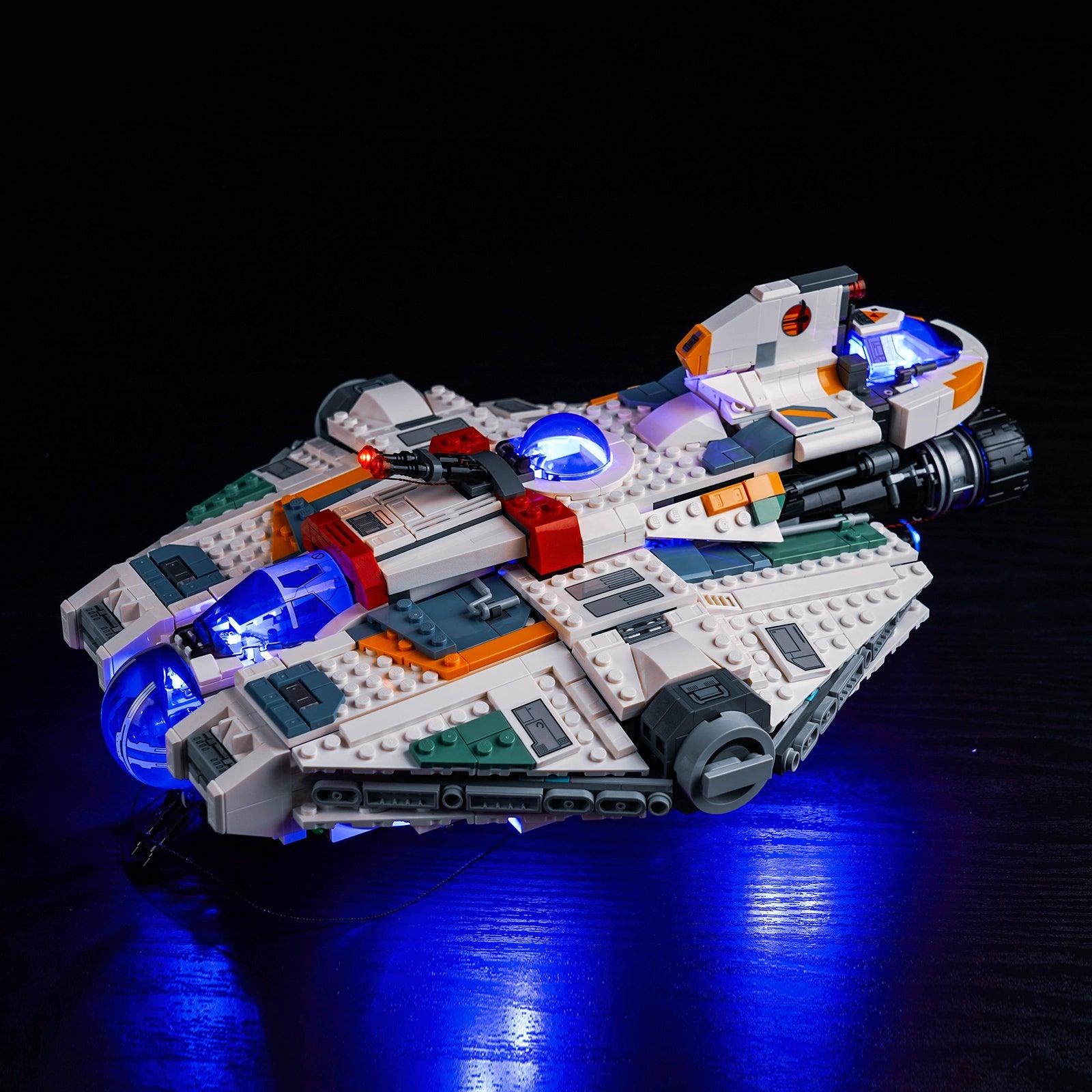 LEGO Star Wars Ghost & Phantom II (75357) Lighting Kit - LED Light Set for Building Blocks - Enhance Your LEGO Display for Home Decor & Collectibles