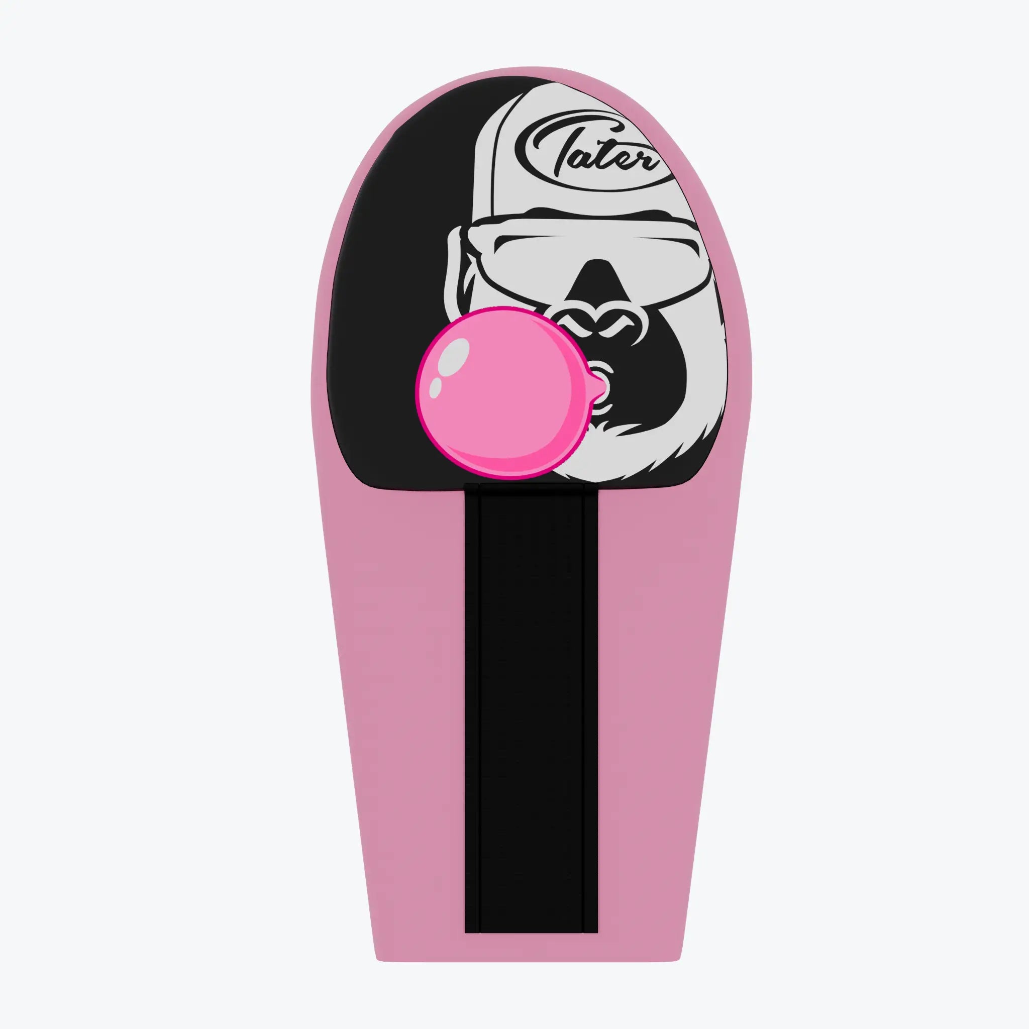 KONG Sliding Mitt for Dogs - Bubblegum Pink Pet Grooming Glove for Bathing, Brushing & Shedding Control - Soft Rubber Massage Mitt for Dogs & Cats