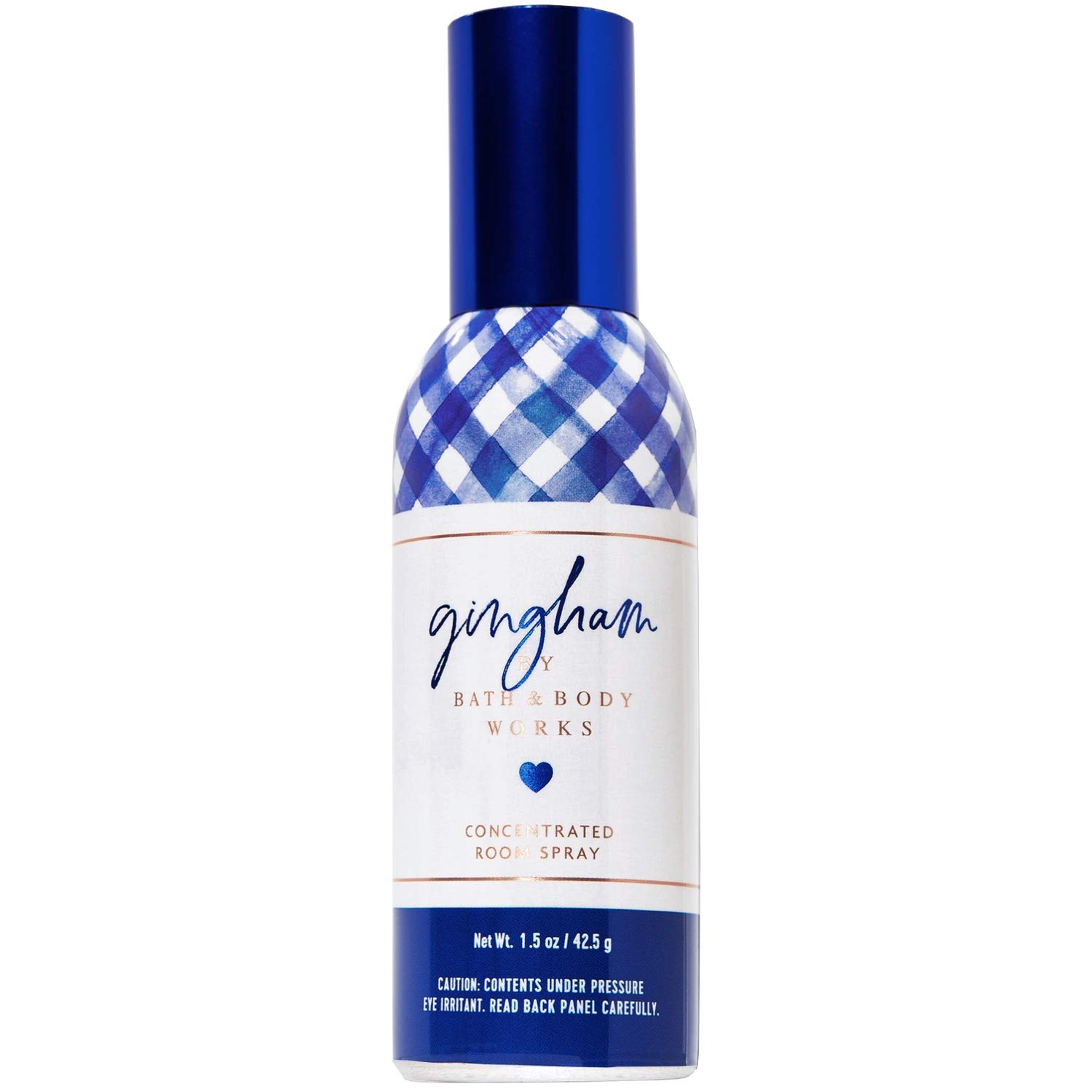 Bath & Body Works Gingham Fragrance Mist | Long-Lasting Room & Body Perfume Spray | Fresh Floral Scent for Home, Office & Car Air Freshener