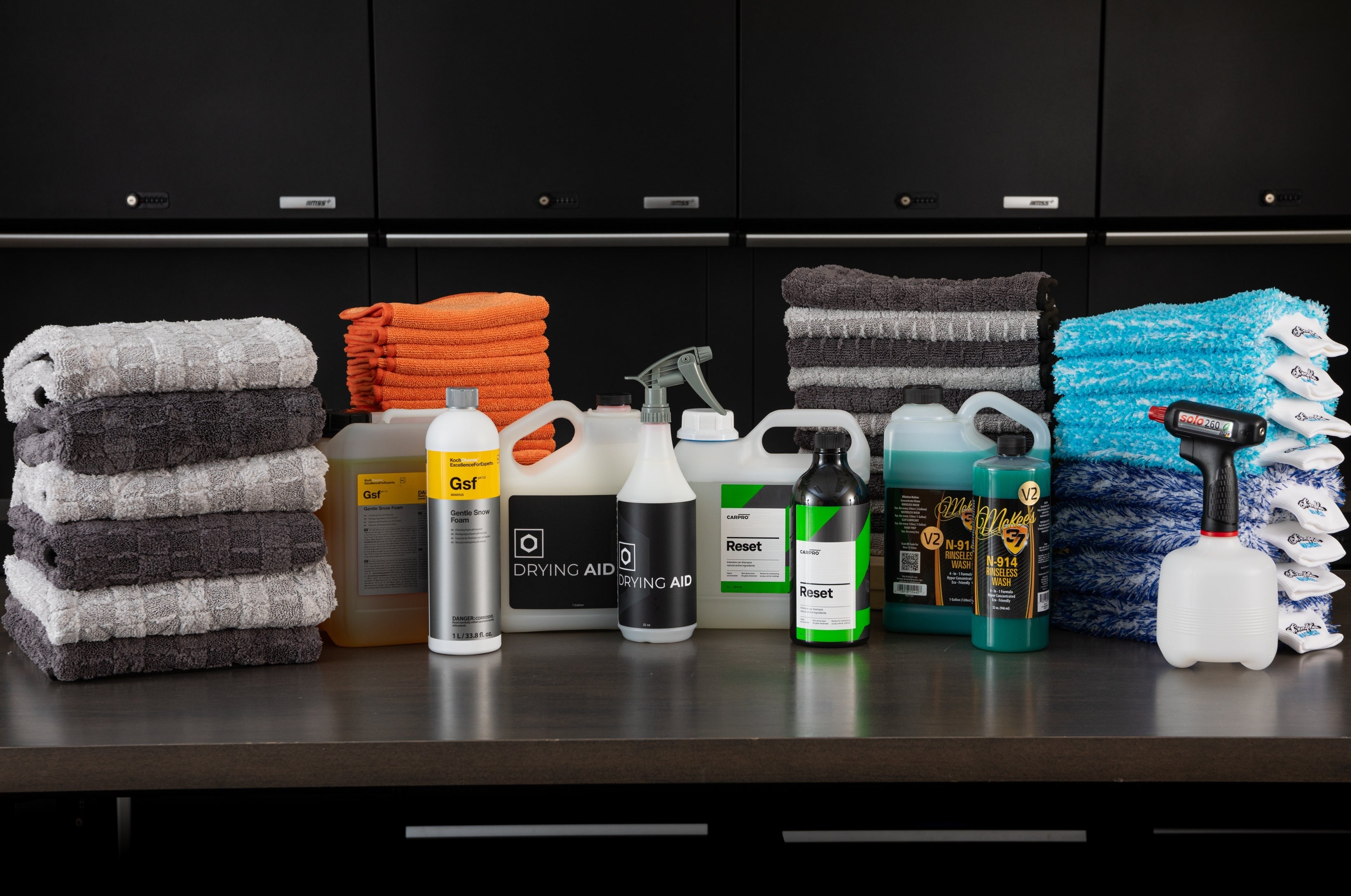 Premium Car Wash Kit Bundle - Complete Cleaning Solution for Cars, SUVs & Trucks - Includes Wash Mitt, Soap, Wax & Microfiber Towels - Perfect for Home, Garage & Professional Detailing