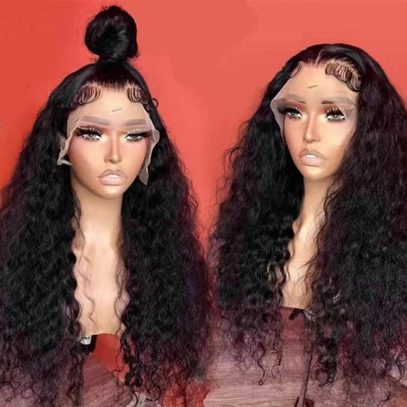 Eullair 360 Lace Frontal Wig - 100% Human Hair, Breathable & Versatile (12-30 Inch) - Perfect for Daily Wear, Cosplay, and Special Occasions
