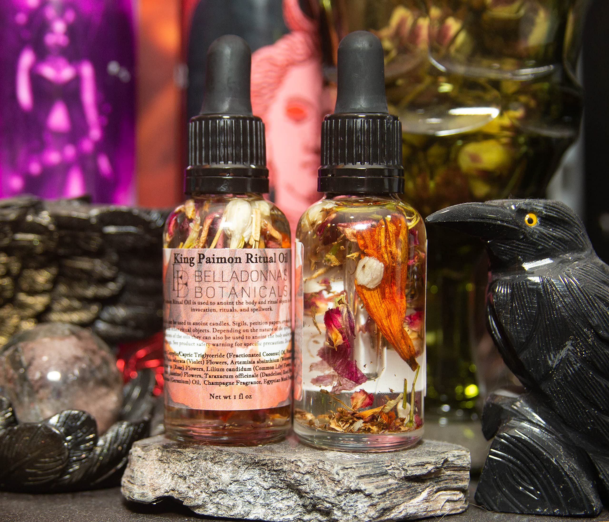 King Paimon Ritual Oil - Premium Occult Anointing Oil for Spiritual Work, Ceremonies & Altar Use | Enhance Meditation, Invocation & Magickal Practices