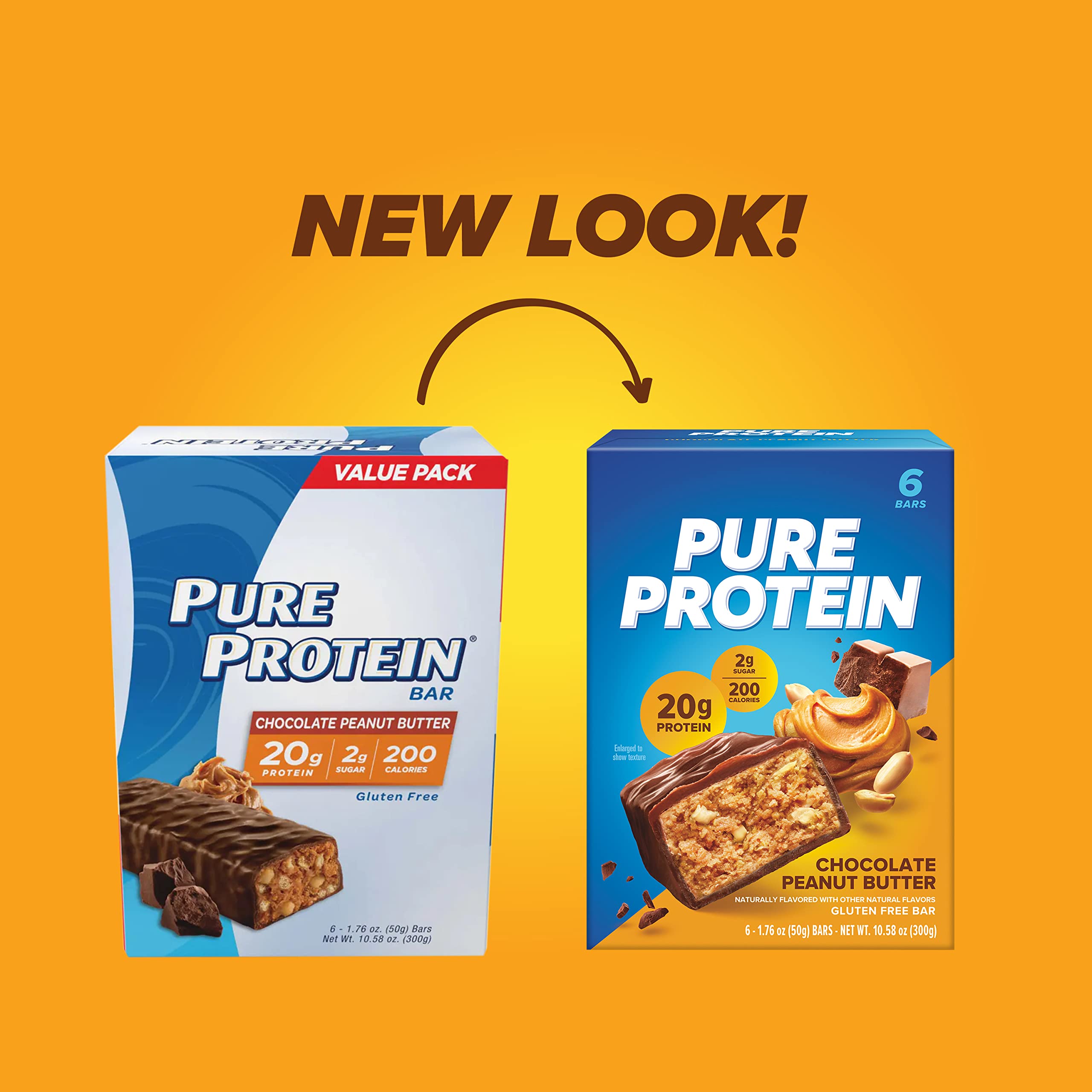 Pure Protein Bars & Quest Nutrition Protein Bars Variety Pack - 18+12 High Protein, Gluten Free Snacks for Gym, Hiking & Weight Loss