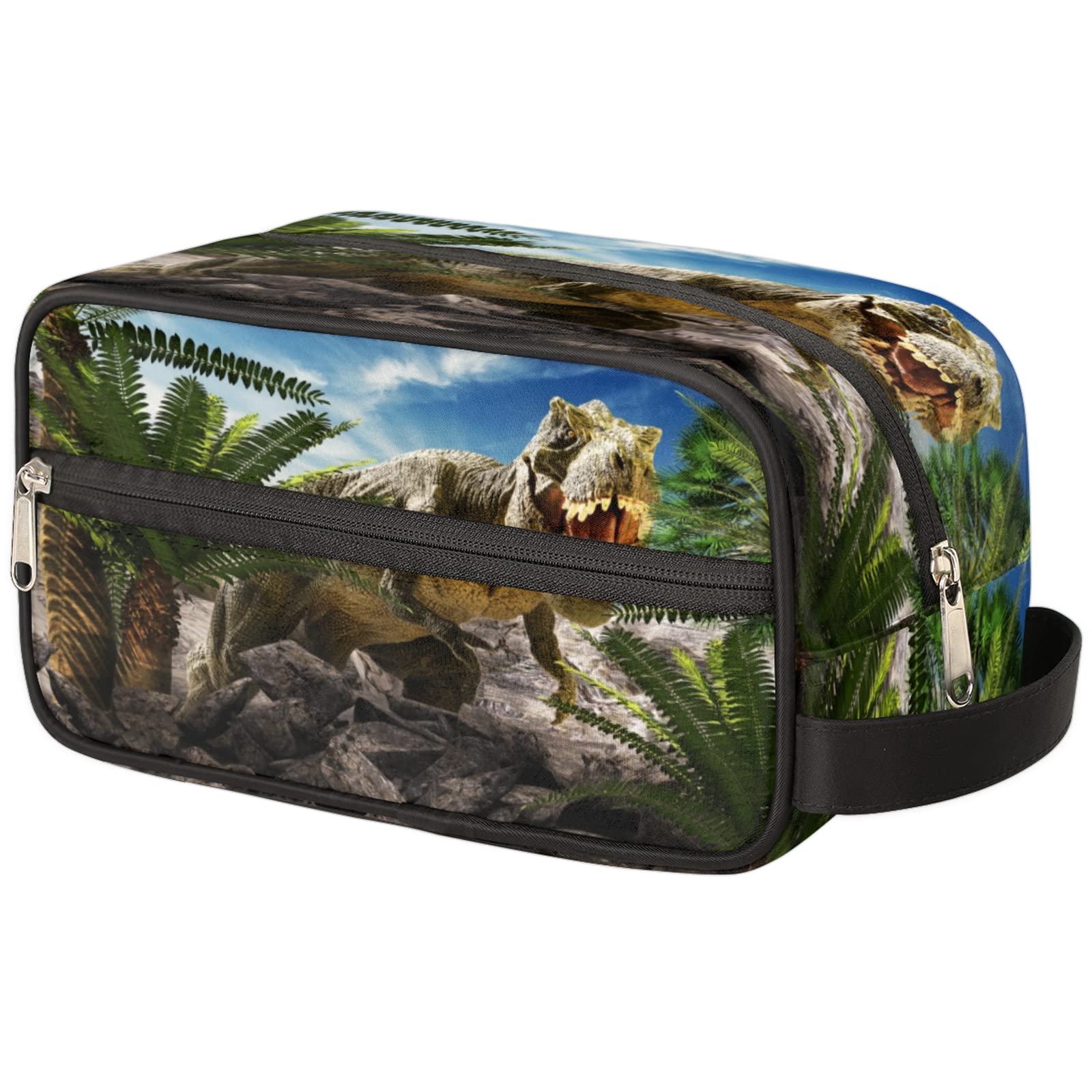 Durable Waterproof Travel Toiletry Bag for Women & Men - Large Capacity Cosmetic Organizer, Makeup & Shaving Dopp Kit - Perfect for Vacation, Gym, Camping & Business Trips