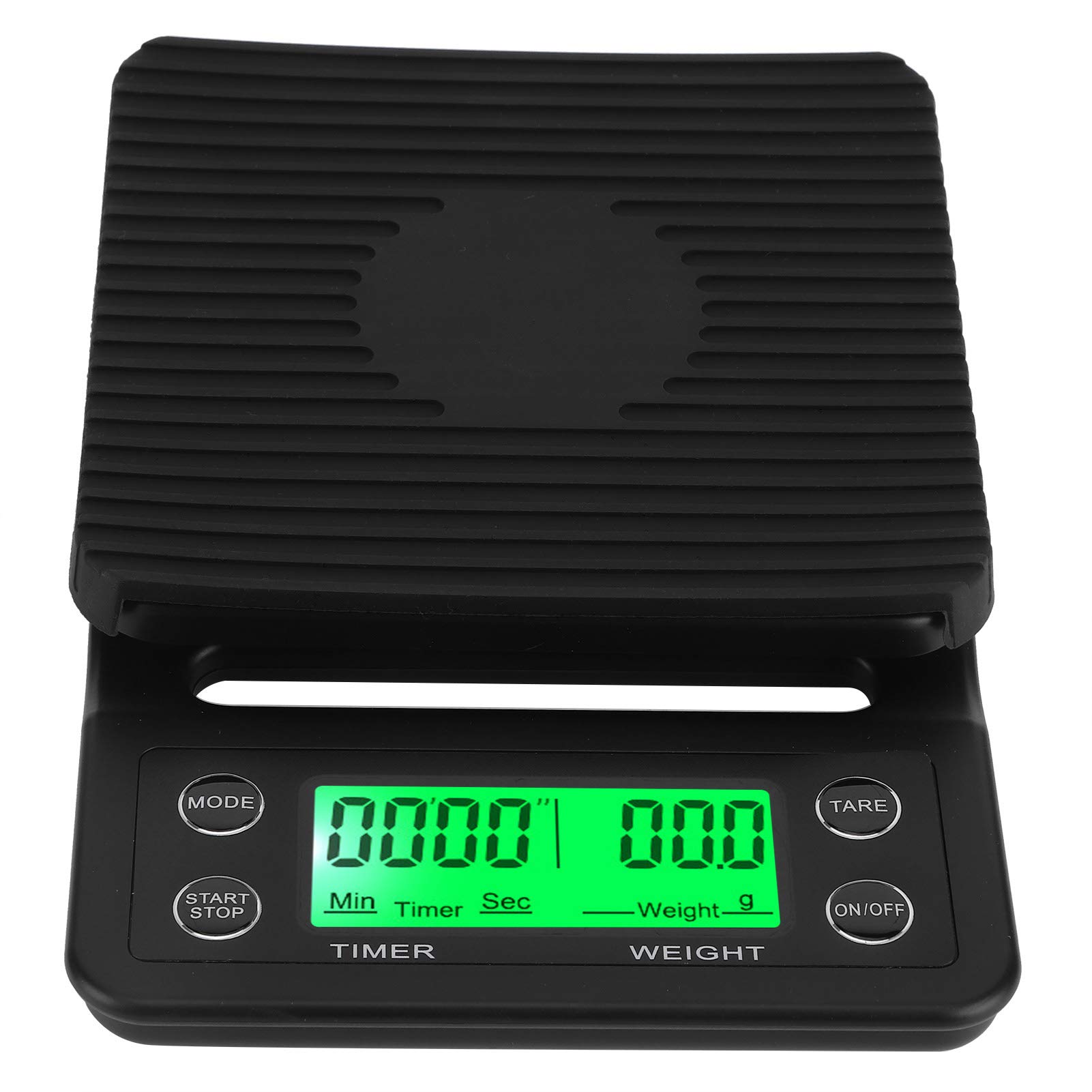 **Portable Digital Pour Over Coffee Scale with Timer - Precise Electronic Kitchen Scale for Food Weighing (Battery Not Included) - Perfect for Home Brewing, Camping & Travel**