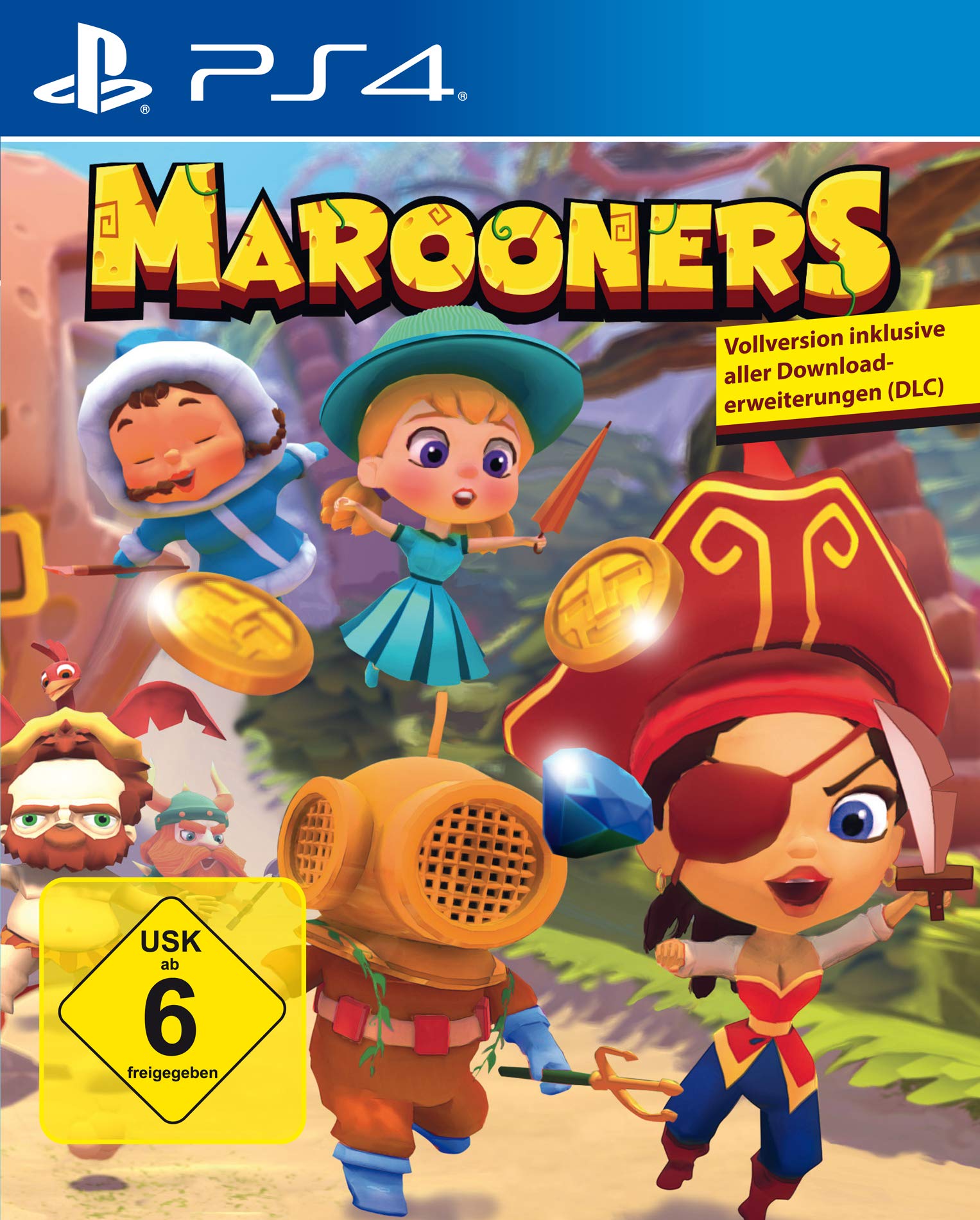 Marooners - Fun Multiplayer Party Game for PlayStation 4 | Family & Friends Game Night Entertainment