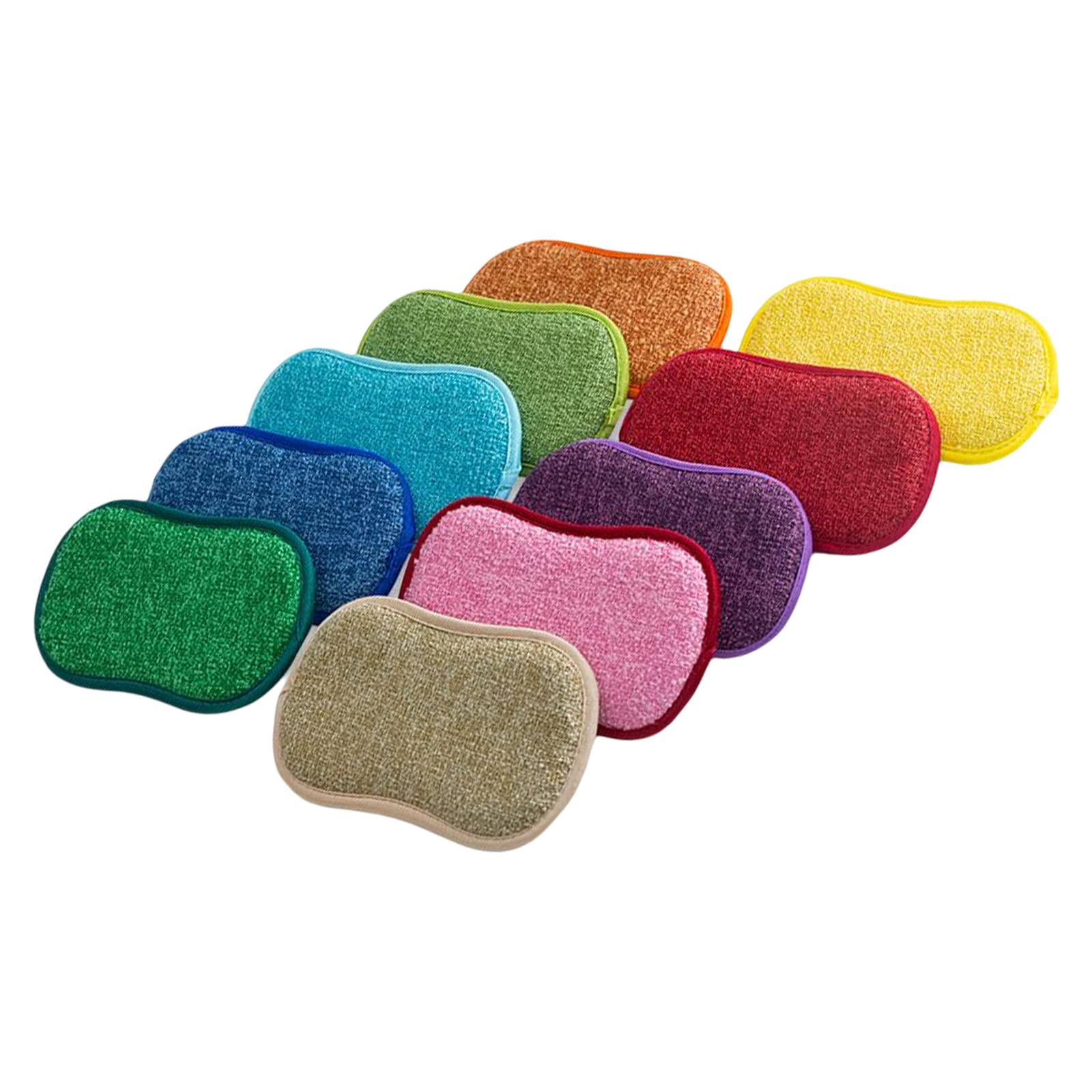 SPITO 2-Pack Kitchen Sponges - Double-Sided Soft Dish Sponges for Washing Dishes, Scratch-Free Cleaning Sponge for Pots, Pans & Countertops - Perfect for Daily Kitchen Cleaning & Dishwashing