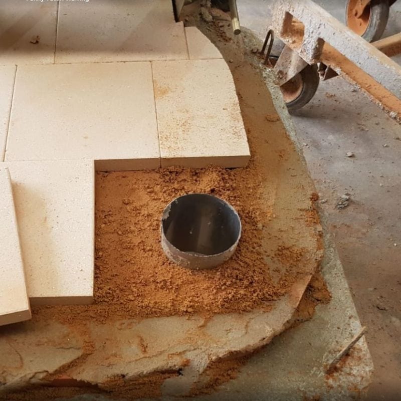 Hybrid Ready Traditional Authentic Brick Pizza Oven - Outdoor Wood & Gas Pizza Maker for Backyard, Patio, Restaurant Use