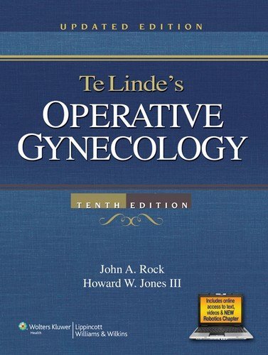 TeLinde's Operative Gynecology Textbook with DVD by John A. Rock - Comprehensive Surgical Guide for OB-GYN Professionals (2008 Edition) | Ideal for Medical Students, Residents & Gynecologists