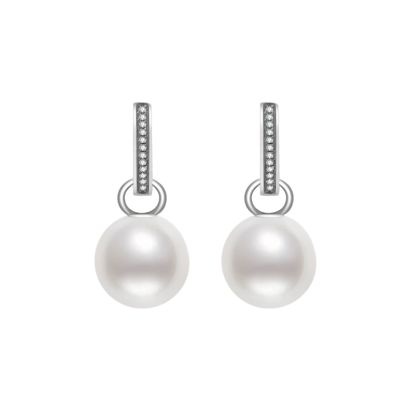 18K Solid Gold Edison Pearl Earrings for Women - Luxury Pearl Stud Earrings, Hypoallergenic Jewelry Gift for Her - Perfect for Weddings, Parties & Special Occasions (KE00256)