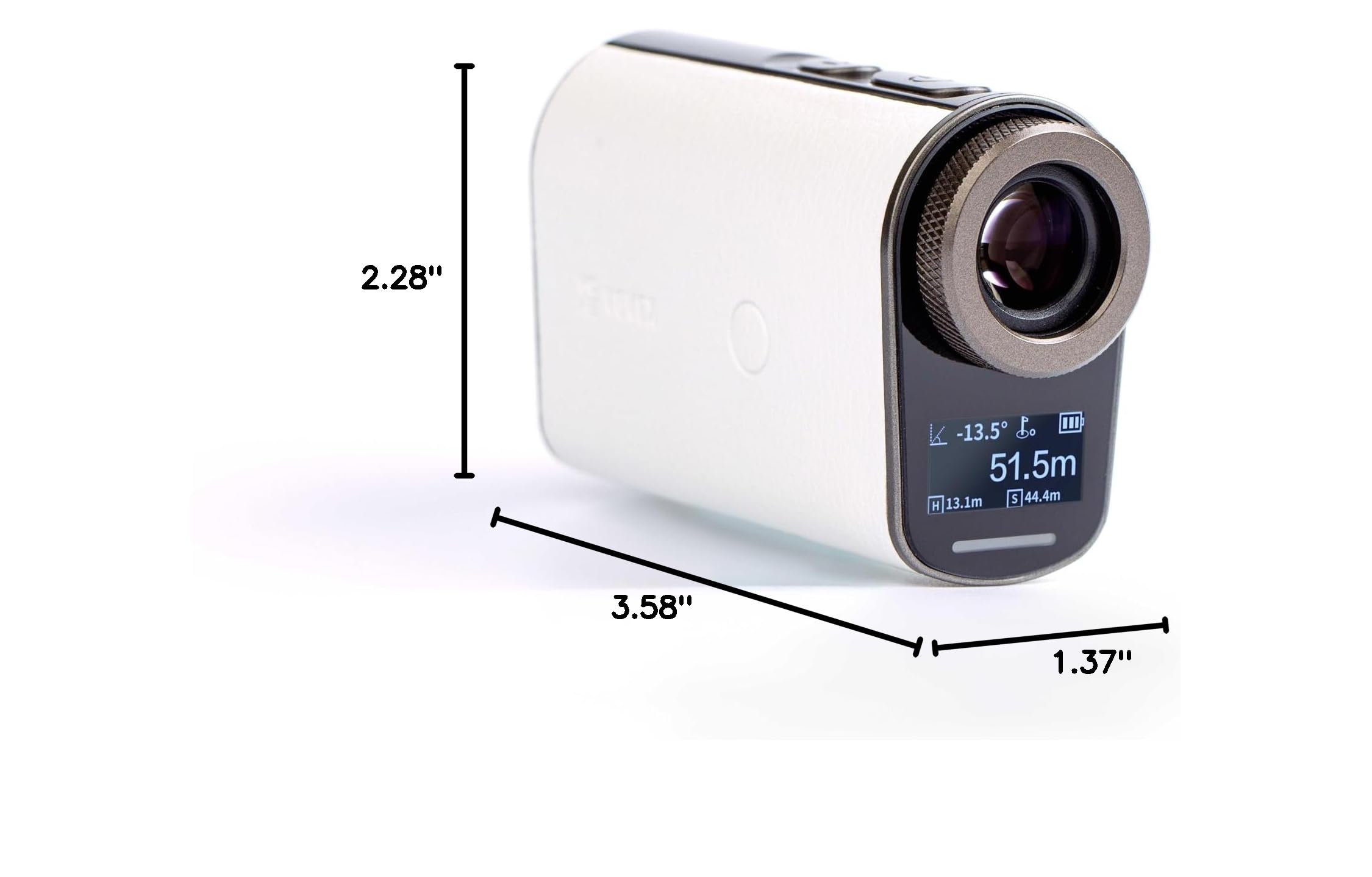 VOVEX Bloom Series 1 Golf Rangefinder with Slope - 1000 Yards Laser Distance Finder, 6X Magnification & Fast Flag Lock Vibration - Rechargeable Magnetic Golf Accessory for Precise Yardage Measurement on the Course | Perfect for Tournament Play & Practice Rounds