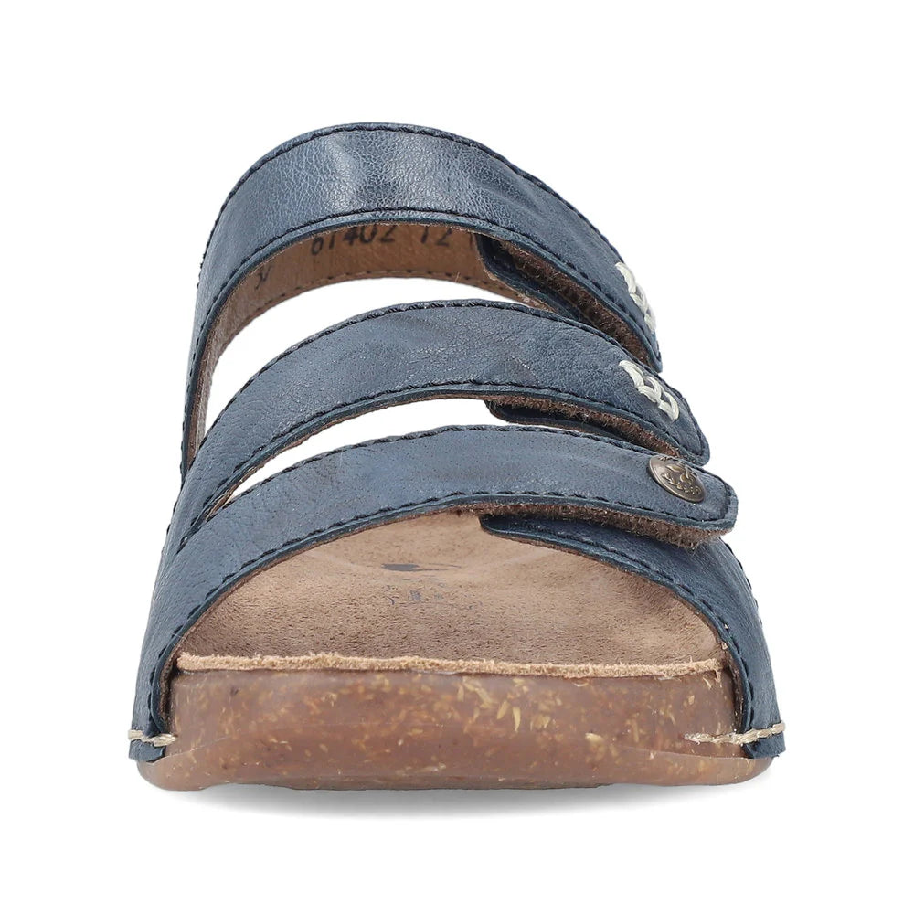 Rieker 61402 Women's Comfortable Blue Casual Shoes for Walking, Work & Everyday Wear